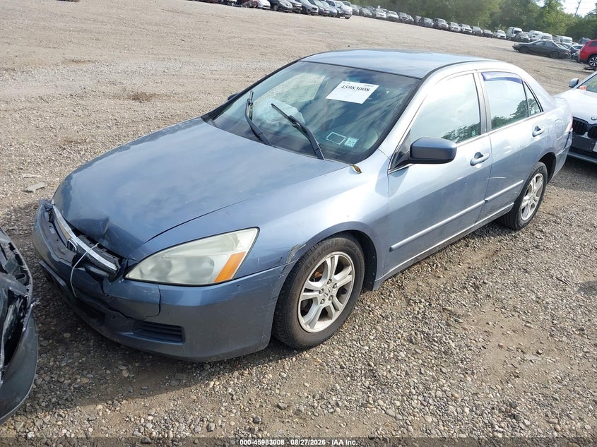 2007 Honda Accord 2.4 Se, Front & Rear, IAAI, VIN 1HGCM56377A203957 — photo 2
