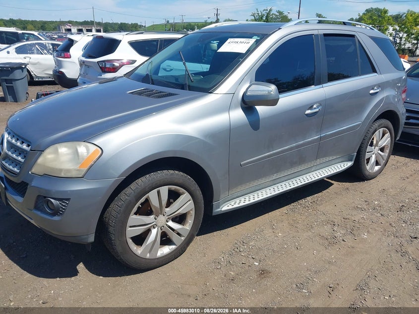 MERCEDES-BENZ ML 350 2010 VIN 4JGBB5GBXAA609305