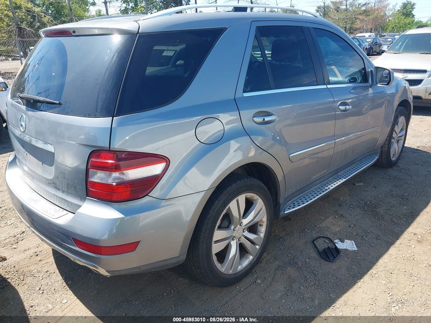 MERCEDES-BENZ ML 350 2010 VIN 4JGBB5GBXAA609305
