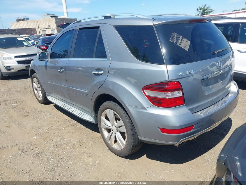 2010 MERCEDES-BENZ ML 350 auction photo 3