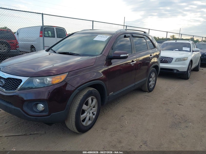 Vin: 5xyktda69cg277951, lot: 46482302, kia sorento lx 20122