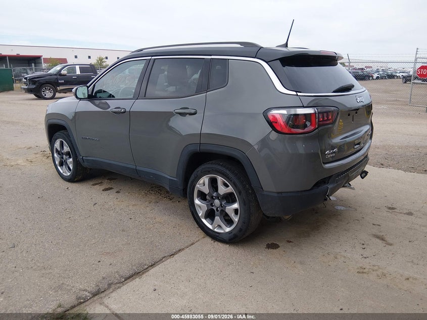 Vin: 3c4njdcb9lt208523, lot: 46482328, jeep compass limited 4x4 20203