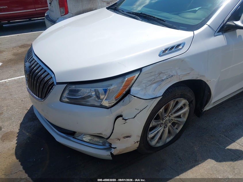 2015 BUICK LACROSSE SEDAN 2.4L I-4 DI, DOHC, VVT, REGULAR , 182HP