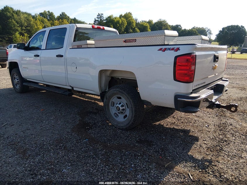 Vin: 1gc1kueg3jf239410, lot: 46482348, chevrolet silverado 2500hd wt 20183