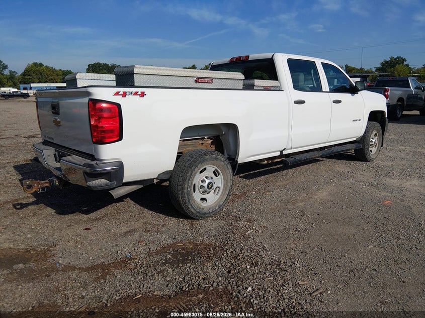 Vin: 1gc1kueg3jf239410, lot: 46482348, chevrolet silverado 2500hd wt 20184