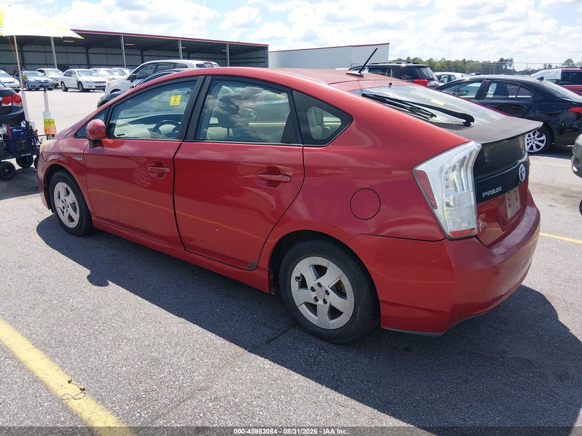 2010 TOYOTA PRIUS auction photo 3
