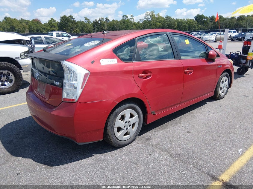 2010 TOYOTA PRIUS auction photo 4