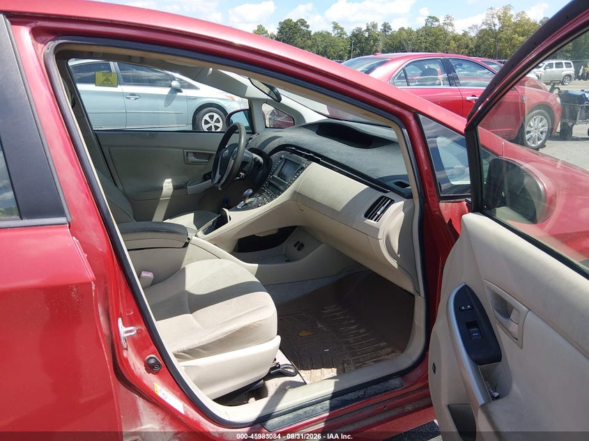 2010 TOYOTA PRIUS auction photo 5