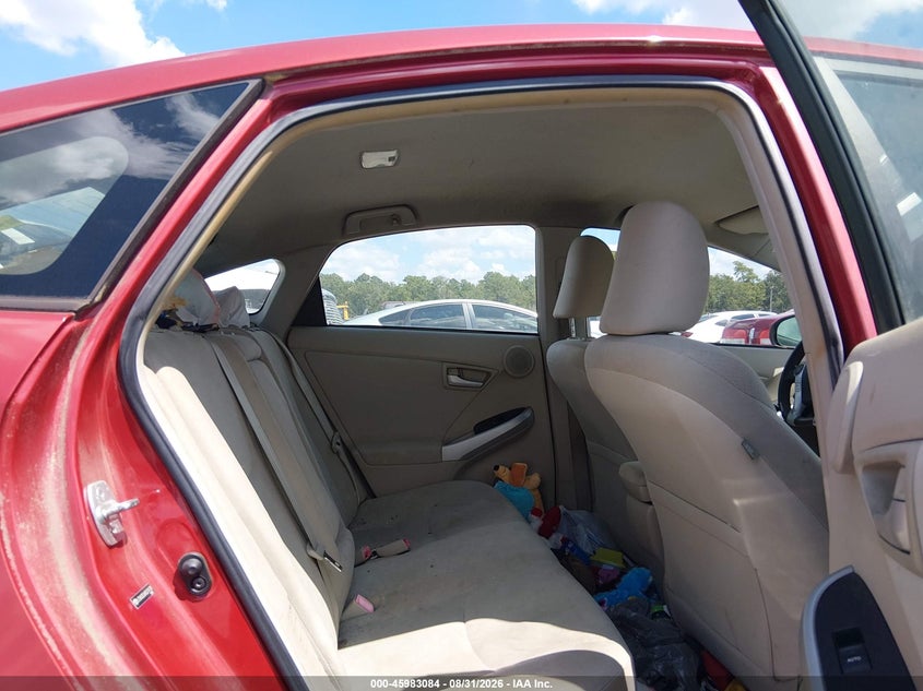 2010 TOYOTA PRIUS auction photo 8