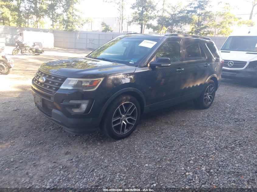 2016 FORD EXPLORER auction photo 2