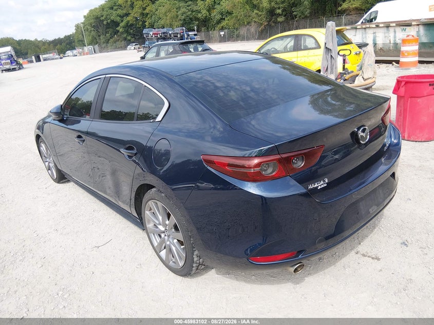 Vin: 3mzbpbcm7lm118253, lot: 46482375, mazda mazda3 select package 20203