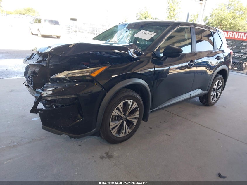 2023 Nissan Rogue, Right Front, IAAI, VIN 5N1BT3BA6PC768710 — photo 2