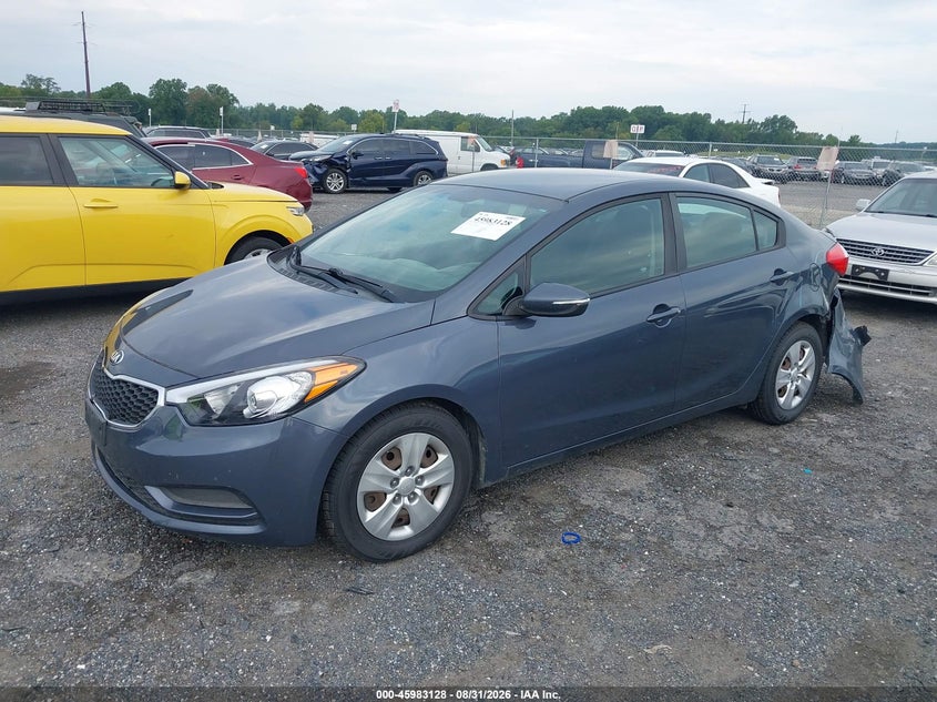 Vin: knafx4a64g5537495, lot: 46482401, kia forte lx 20162
