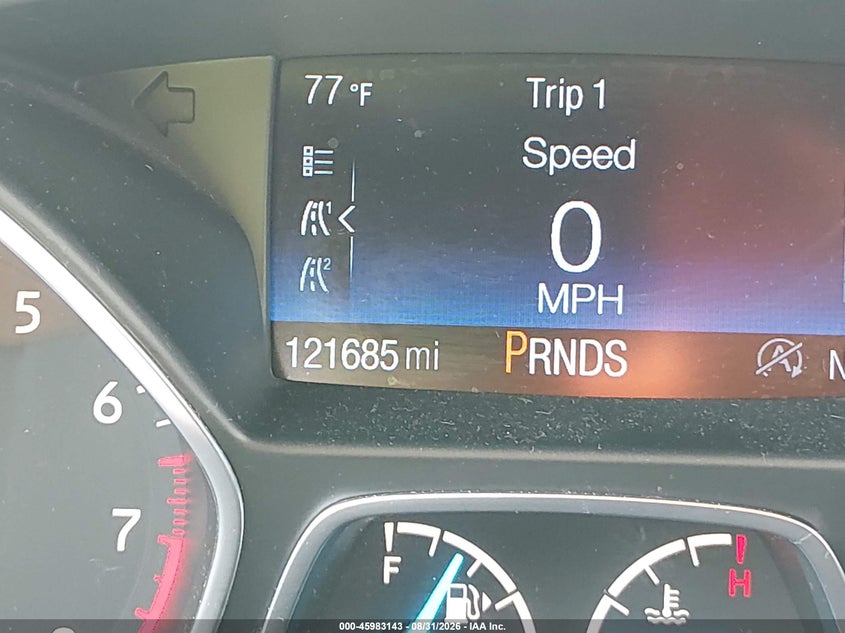 2019 FORD ESCAPE SPORT UTILITY VEHICLE 1.5L I-4 DI, DOHC, VVT, TURBO, 179HP