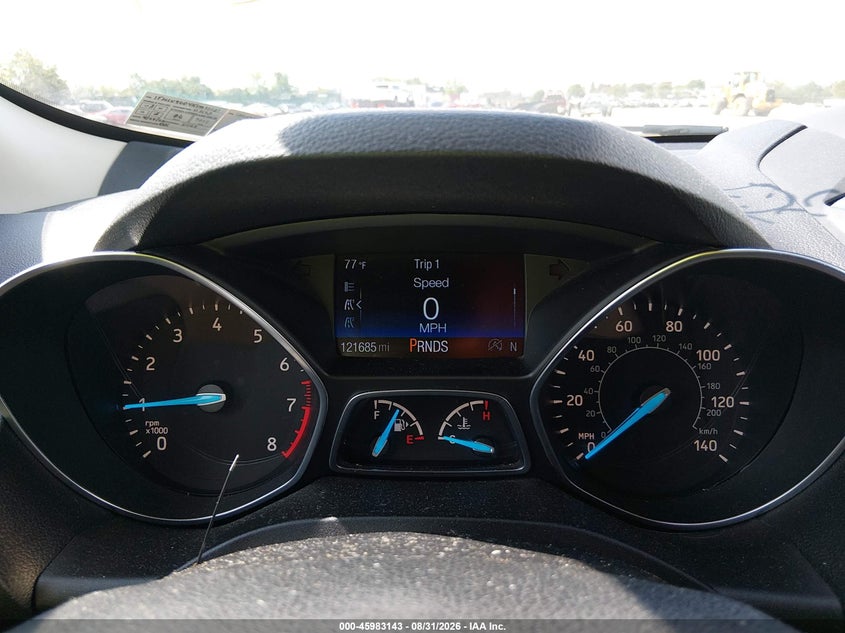 2019 FORD ESCAPE SPORT UTILITY VEHICLE 1.5L I-4 DI, DOHC, VVT, TURBO, 179HP