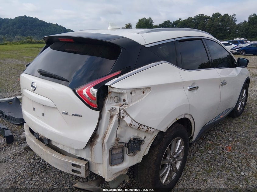 NISSAN MURANO 2018 VIN 5N1AZ2MH9JN200624