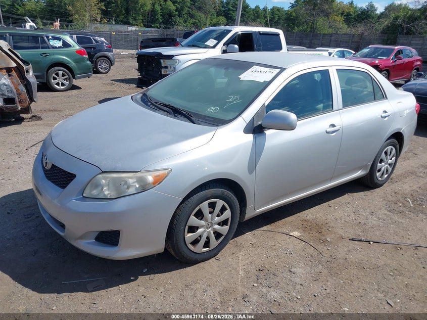 2009 Toyota Corolla, Normal Wear & Tear, IAAI, VIN JTDBL40E29J017487 — photo 2