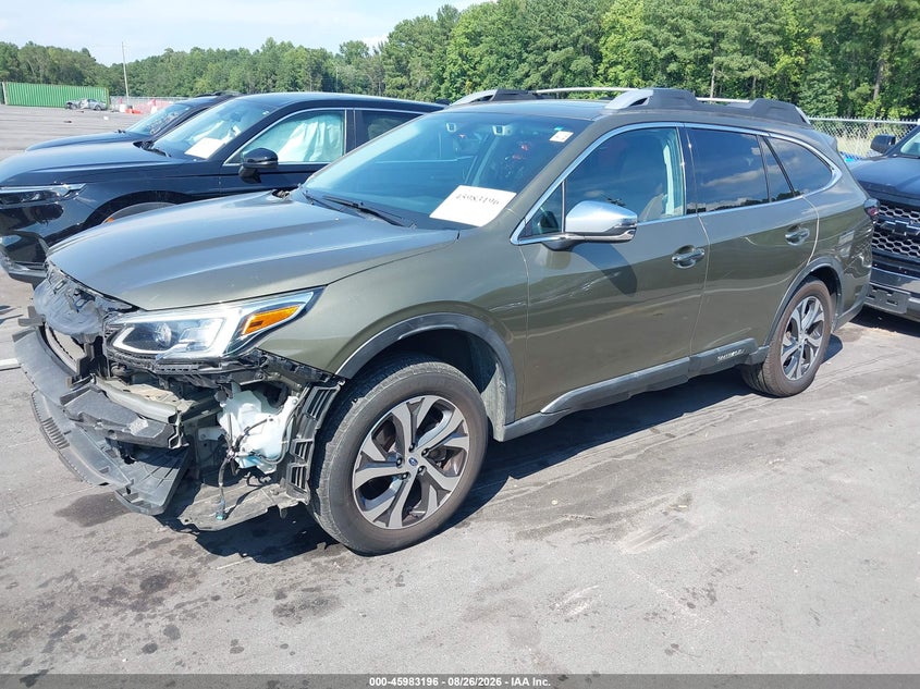 2020 Subaru Outback, Front End, IAAI, VIN 4S4BTAPC0L3220890 — photo 2