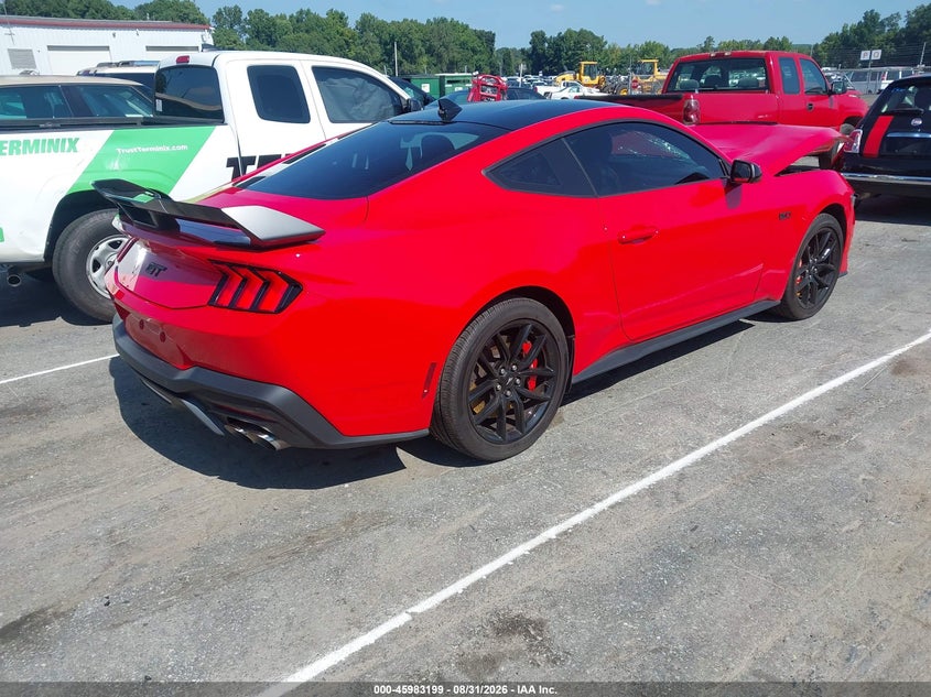 FORD MUSTANG 2025 VIN 1FA6P8CF6S5409474
