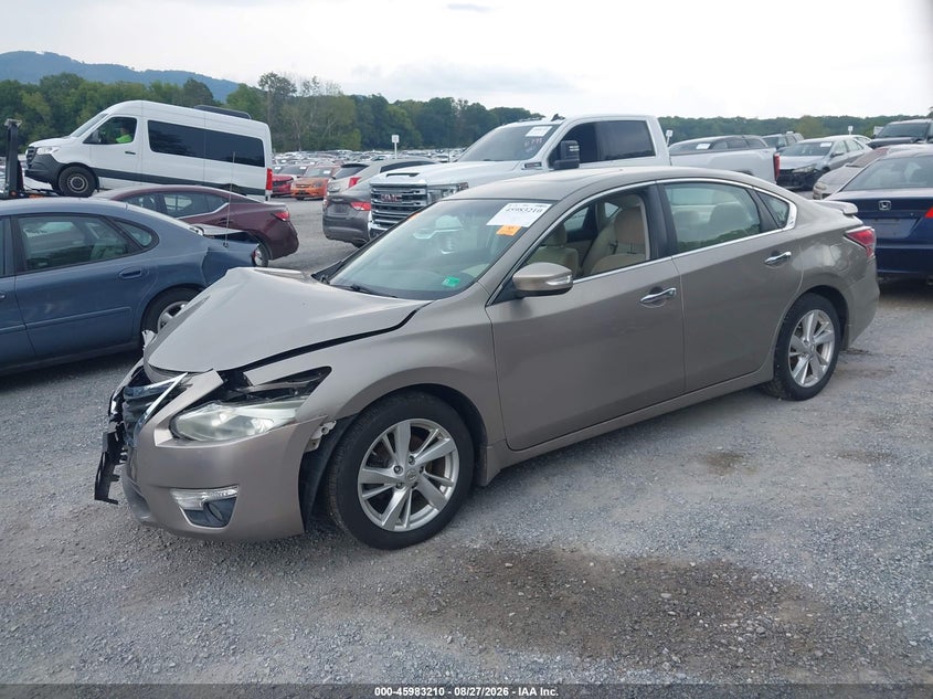 2015 Nissan Altima, Front End, IAAI, VIN 1N4AL3AP7FC217048 — photo 2