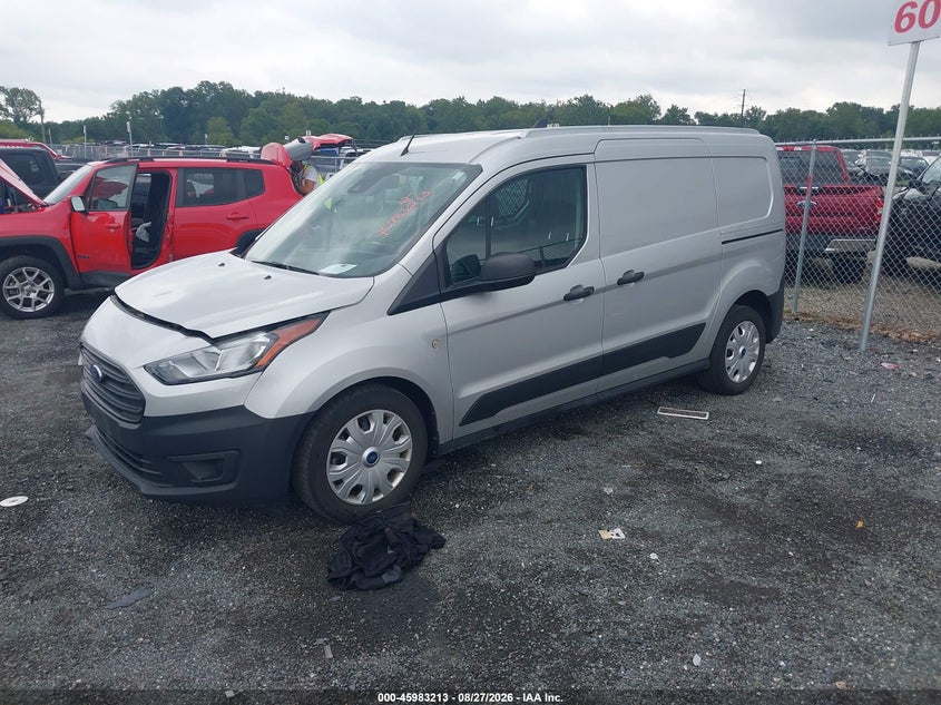 2022 Ford Transit Connect, Right Front, IAAI, VIN NM0LE7S22N1545282 — photo 2