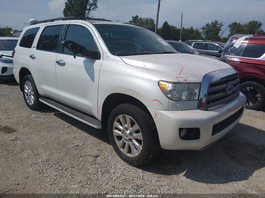 Vin: 5tddw5g15ds079289, lot: 46482500, toyota sequoia platinum 5.7l v8 2013 img_1