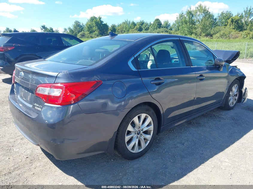 Vin: 4s3bnac67h3052512, lot: 46482515, subaru legacy 2.5i premium 20174