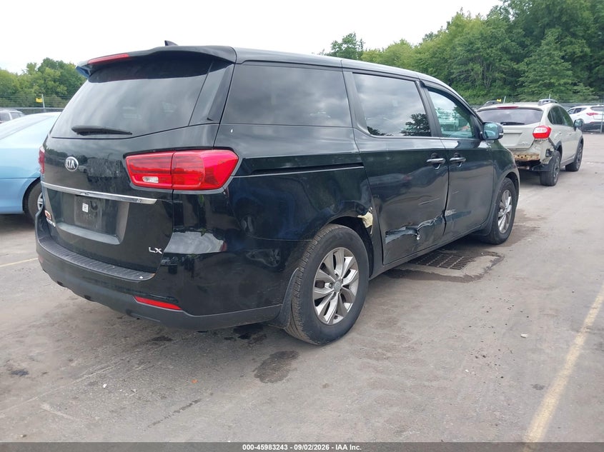 Vin: kndmb5c19k6533493, lot: 46482516, kia sedona lx 20194