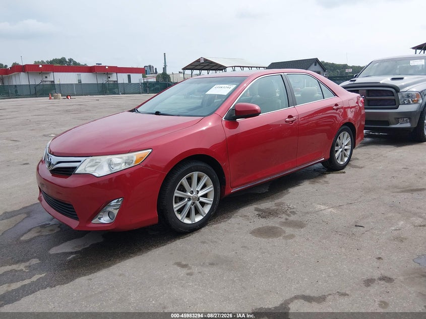2012 TOYOTA CAMRY SEDAN 3.5L V-6 DOHC, VVT, 268HP