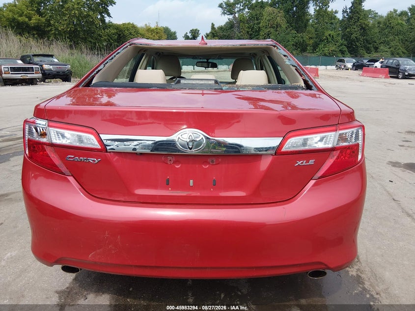 2012 TOYOTA CAMRY SEDAN 3.5L V-6 DOHC, VVT, 268HP