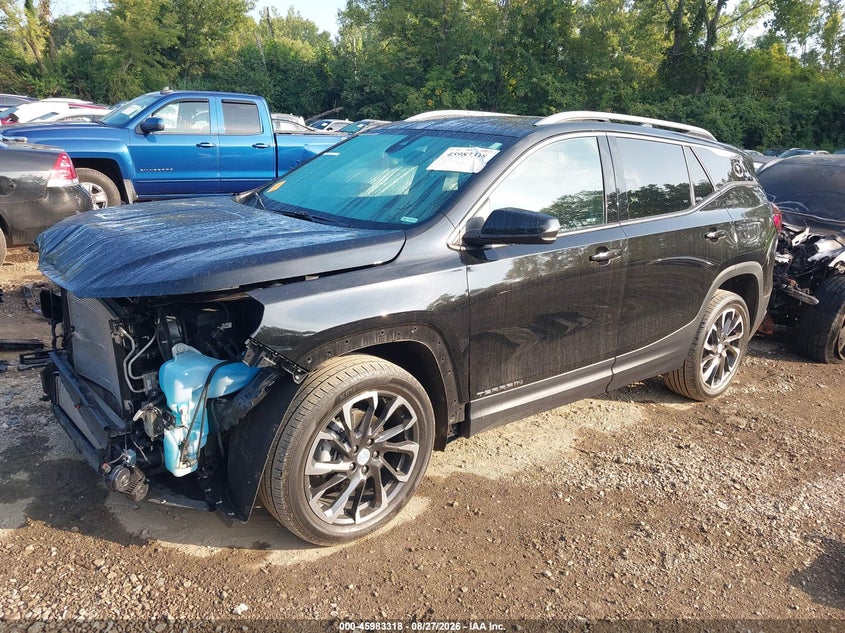 2024 GMC Terrain, Front End, IAAI, VIN 3GKALVEG3RL209834 — photo 2