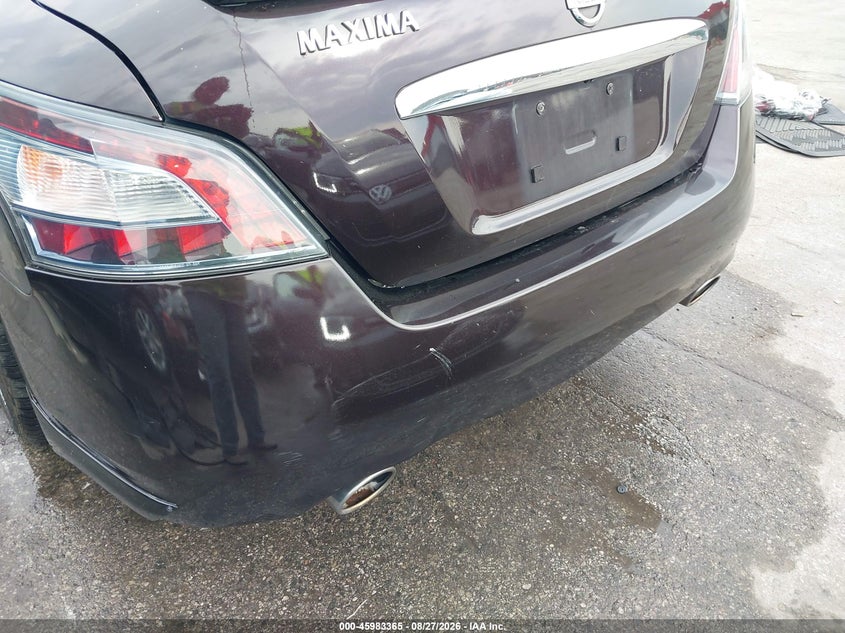 NISSAN MAXIMA 2013 VIN 1N4AA5APXDC827105