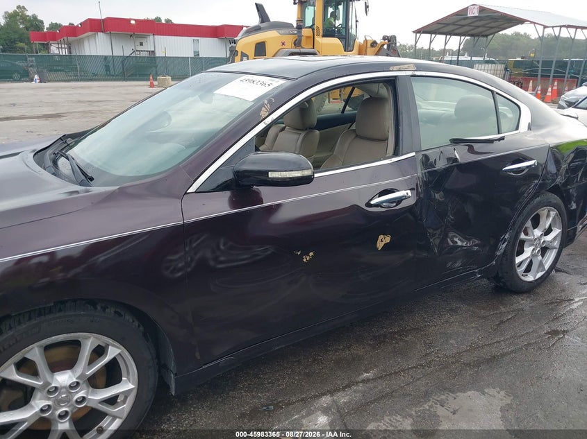 NISSAN MAXIMA 2013 VIN 1N4AA5APXDC827105