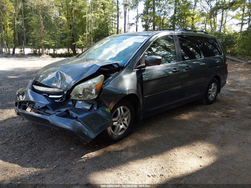 2006 Honda Odyssey, Front End, IAAI, VIN 5FNRL38736B433467 — photo 2