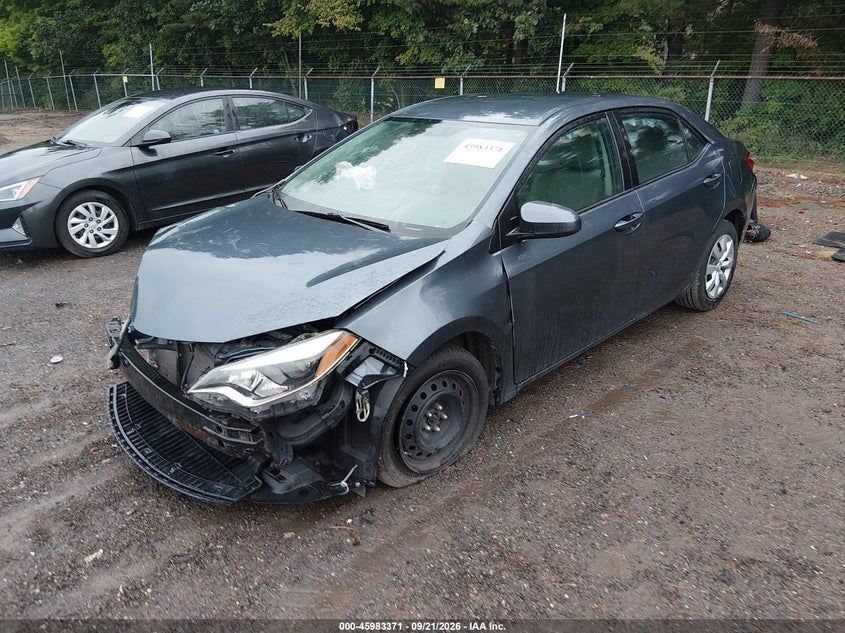 Vin: 2t1burhe0ec126017, lot: 46482644, toyota corolla le 20142