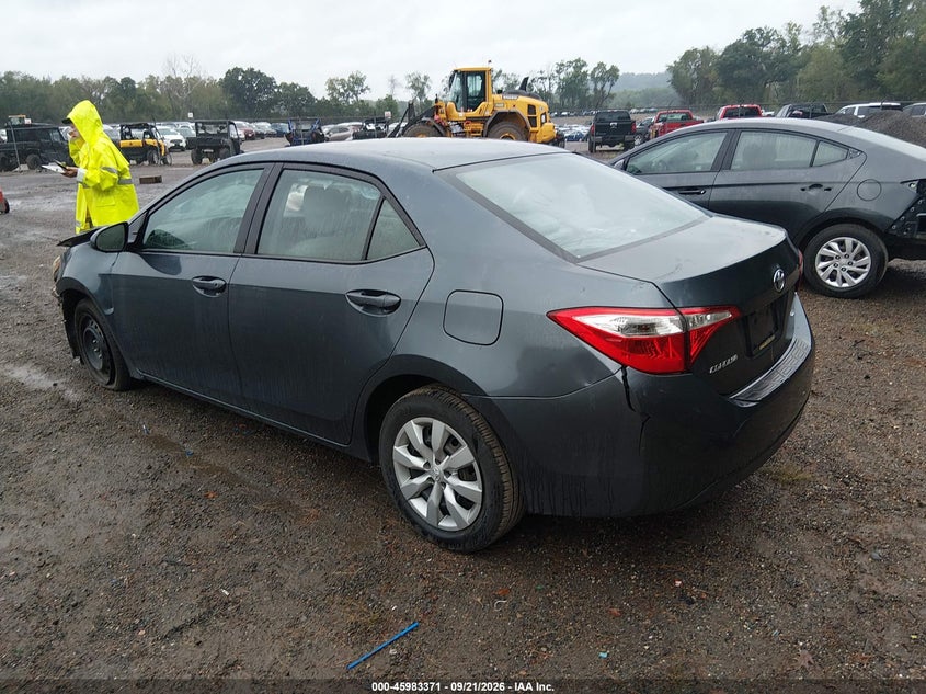 Vin: 2t1burhe0ec126017, lot: 46482644, toyota corolla le 20143