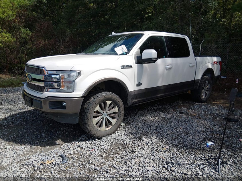2018 Ford F-150, Неизвестно, IAAI, VIN 1FTEW1EG7JFB45907 — фото 2