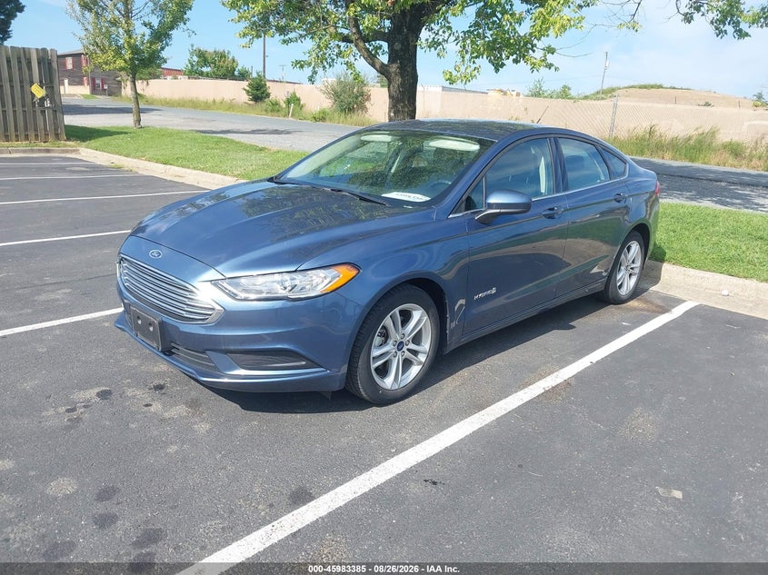 2018 FORD FUSION HYBRID auction photo 2