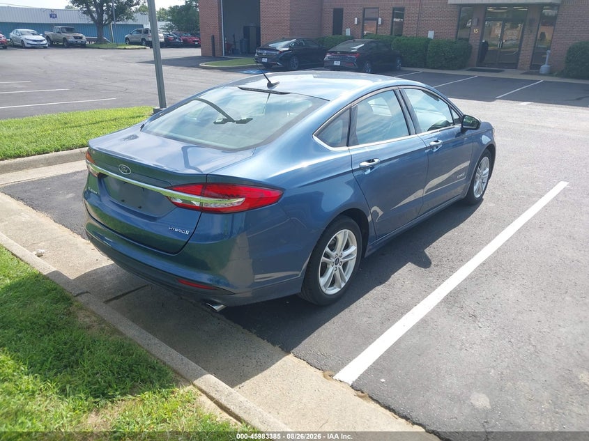 2018 FORD FUSION HYBRID auction photo 4