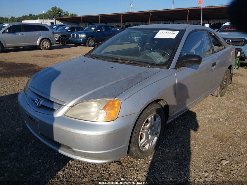 2001 HONDA CIVIC auction photo 2