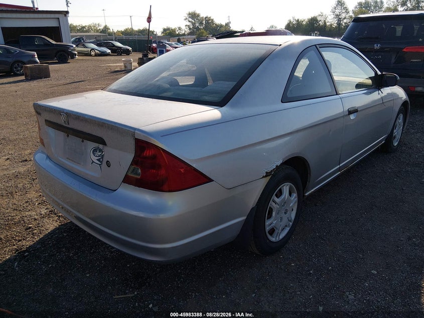 2001 HONDA CIVIC auction photo 4