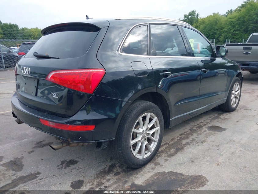 2011 AUDI Q5 SPORT UTILITY VEHICLE 2.0L I-4 DI, DOHC, VVT, TURBO, 211HP