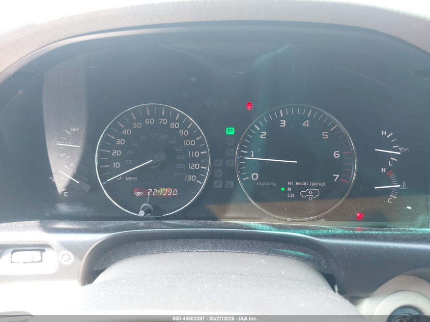 LEXUS LX 470 2004 VIN JTJHT00W943544626