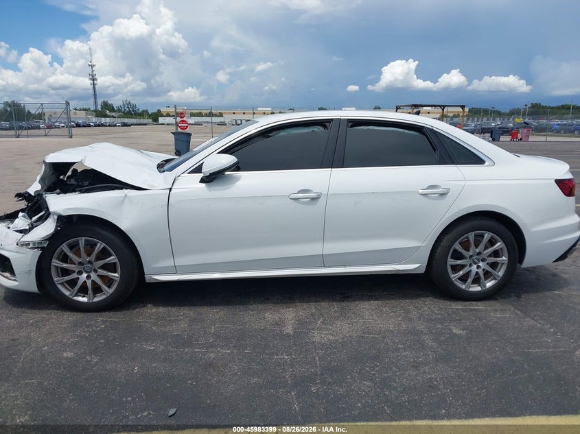 AUDI A4 2021 VIN WAUABAF45MN005604