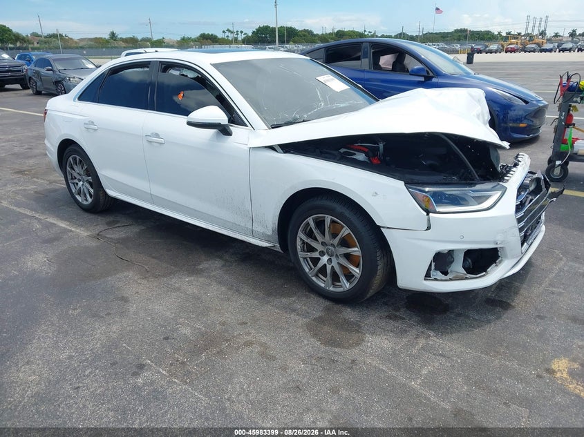 Vin: wauabaf45mn005604, lot: 46482672, audi a4 premium 40 tfsi quattro s tronic 20211