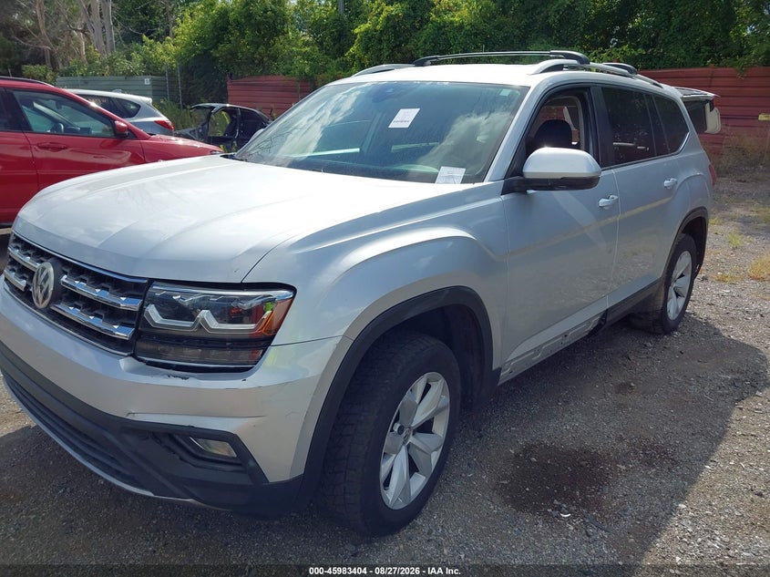 2018 Volkswagen Atlas, Удар ззаду, IAAI, VIN 1V2LR2CA2JC532688 — фото 2
