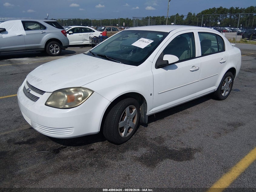 2008 Chevrolet Cobalt, Звичайний знос, IAAI, VIN 1G1AL58F987165946 — фото 2