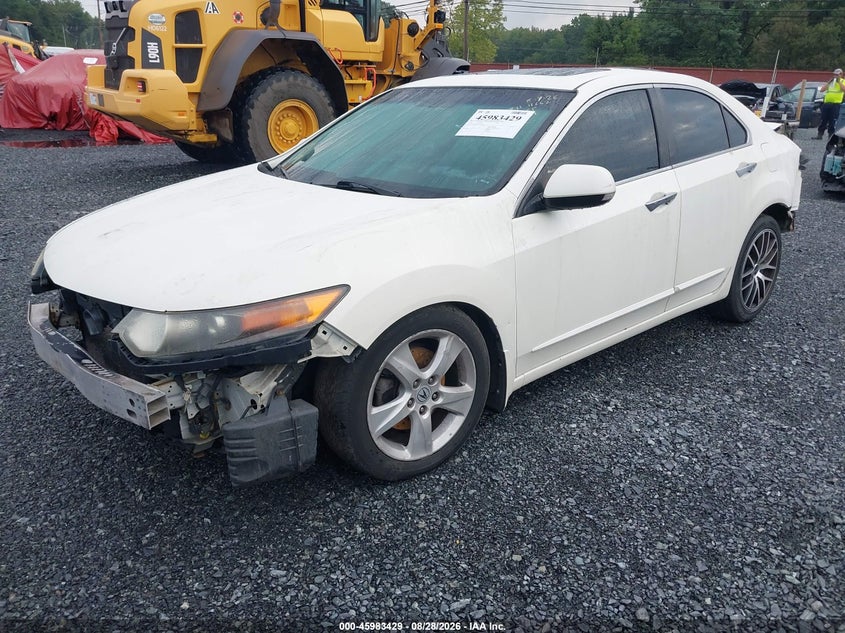 2010 Acura TSX, Rear, IAAI, VIN JH4CU2F64AC027693 — photo 2