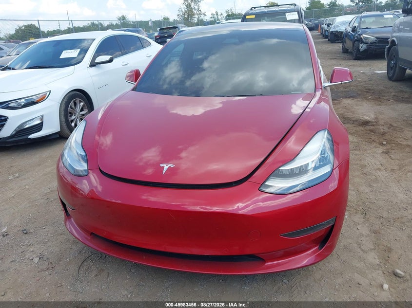 TESLA MODEL 3 2018 VIN 5YJ3E1EA3JF058273