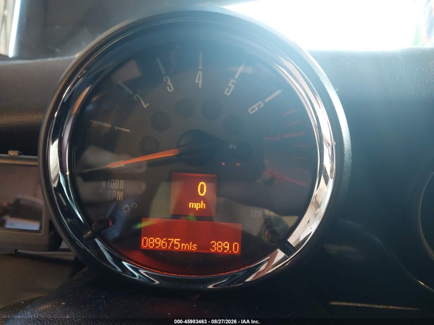 MINI JOHN COOPER WORKS 2012 VIN WMWSV9C56CT499117